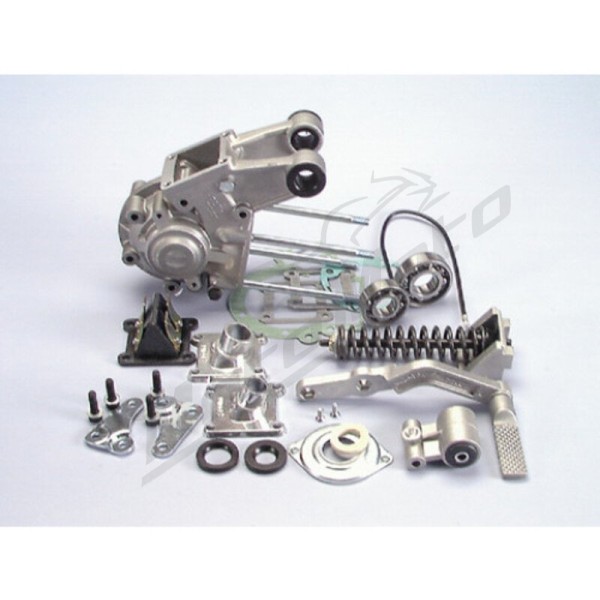 POLINI Engine Crankcase With Support PGT Peugeot 103 / 105 / GL10 50cc 70-17