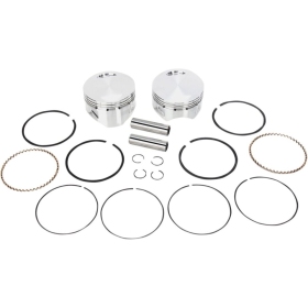 S&S CYCLE Piston Kit for S&S Motors Harley Davidson FLH / FLHR / FLHS 1340cc 84-99