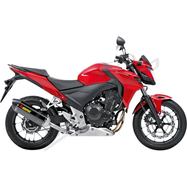 AKRAPOVIC Slip-On Anglies pluošto Duslintuvas Honda CB / CBR 400-500 13-16