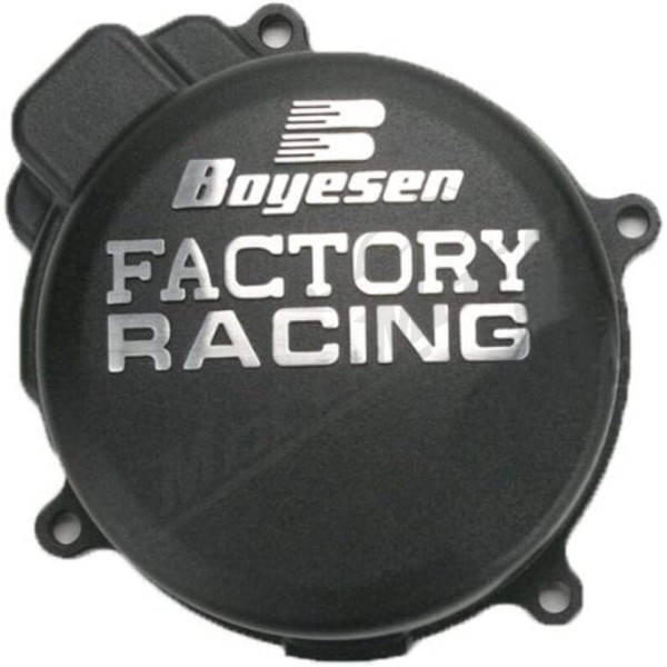 BOYESEN Factory Racing Ingition Cover - Black Honda CR 250R 02-07