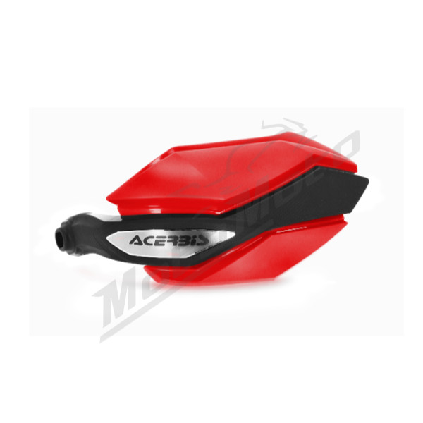 Acerbis Argon Hand Guards Honda / Triumph / Zontes 310-900cc 21-25 Black/Red