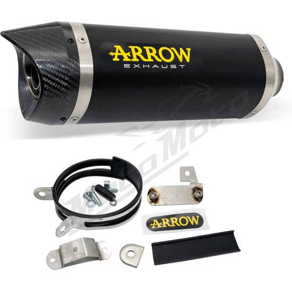 Muffler ARROW Street Thunder Alu.Dark/C Benelli 302S / BN 302cc 15-20