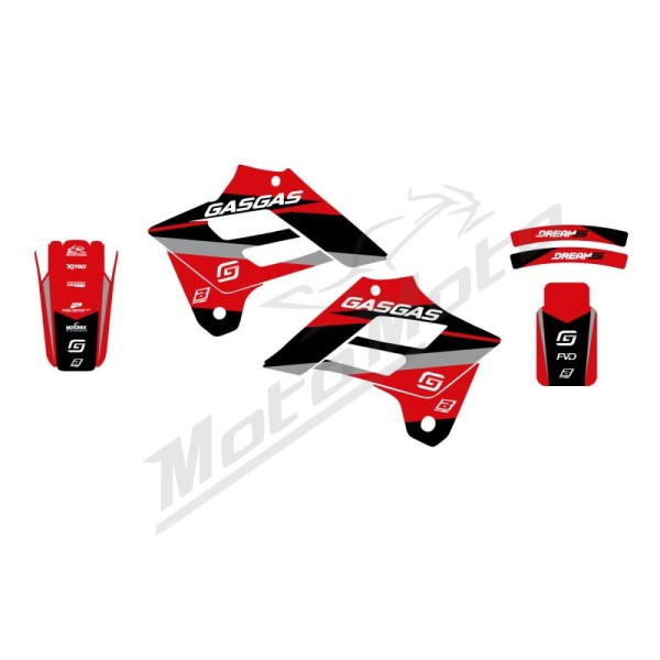 BLACKBIRD RACING Dream 5 Graphic Kit Gas Gas FSE450cc 03-06
