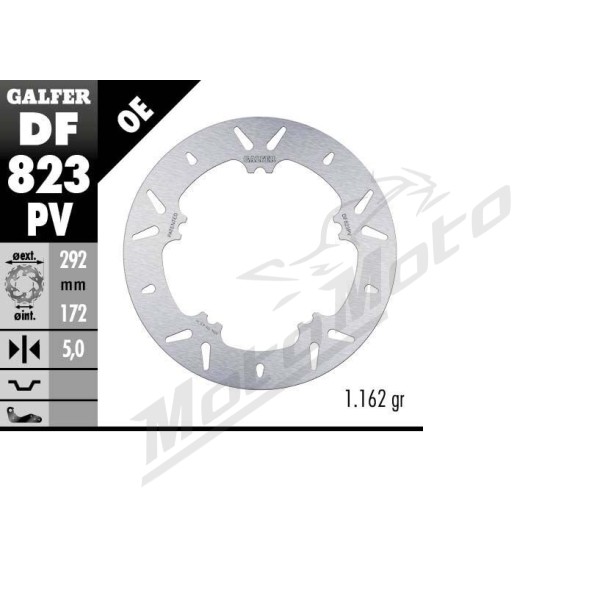 GALFER Brake Rotor Fixed Round Harley Davidson VRSCA / VRSCB 1130cc 02-05
