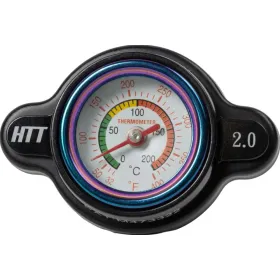MOOSE OFFROAD HARD-PARTS Radiator Cap with Temperature Gauge Kawasaki / Suzuki / Yamaha 85-450 95-19