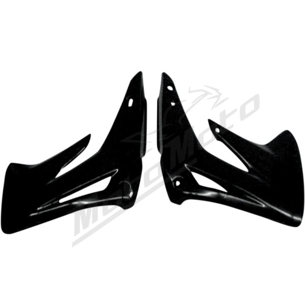 UFO Black Radiator Covers for Honda CR 85cc 03-08