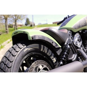 CULT WERK Rear Fender Black Bobber INDIAN SCOUT 2018-2026