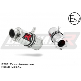 Kawasaki ZX6R 1998 - 2002 EU Approved Exhaust Silencer GP1