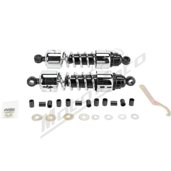 PROGRESSIVE SUSPENSION 412 serijos Cruiser galiniai amortizatoriai Honda / Kawasaki / Suzuki / Yamaha 50-1500 78-08