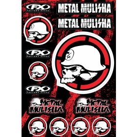 METAL MULISHA DECAL SHEET