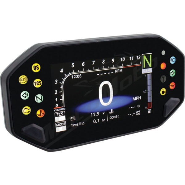 KOSO NORTH AMERICA RX-4 Multifunction Speedometer/Tachometer Suzuki GSX 1300cc 08-20