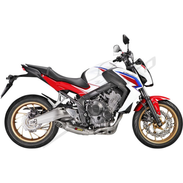 AKRAPOVIC Racing Line Exhaust System Stainless Steel / Titanium Honda CB / CBR 650F 14-16