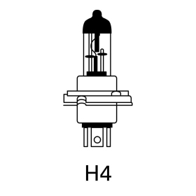 Lemputės Oxford H4 / P43T 12V 60/55W 10vnt