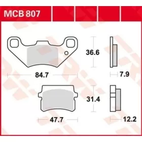 TRW All Round Sintered Metal Brake Pads PGO Bugrider / Bugxter 50-250cc 04-10