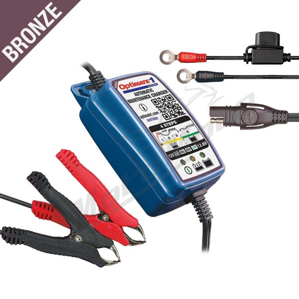 Optimate akumuliatoriaus pakrovėjas 1 duo 12V/12.8V/13.2V0.6A 2-20AH