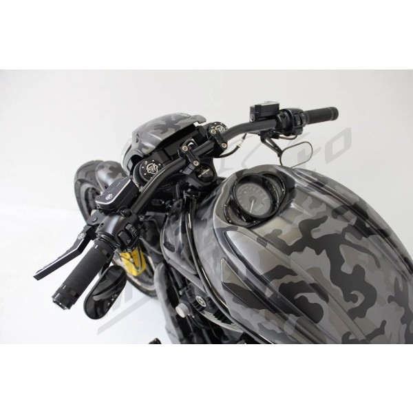 CULT WERK Headlight Lowering Kit Harley Davidson 1250cc 2012-2017