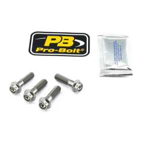 PRO BOLT Titanium Clip-On / Handle Bar Mount Bolt Kit BMW / Honda / Kawasaki / KTM / Suzuki / Yamaha 65-1000cc 03-23