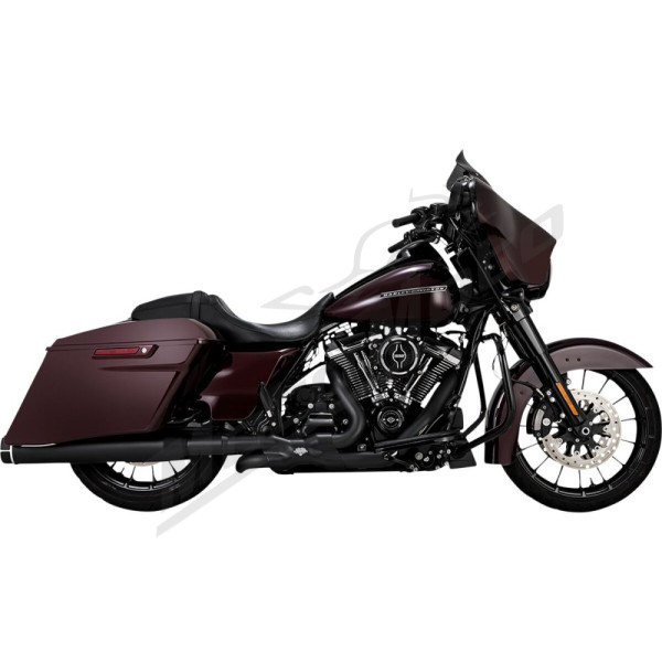 VANCE & HINES Torquer 450 Slip-On Mufflers Black Harley Davidson FLHR / FLHTK / FLHXS / FLTRXSE 1750-1977cc 17-25