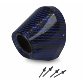 PRO CIRCUIT End Cap Carbon Fiber Blue Ø11.4x3.80cm