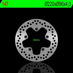 NG BRAKES 147 priekinis / galinis fiksuotas stabdžių diskas APRILIA ATLANTIC / ARRECIFE / LEONARDO / SCARABEO 50-500 93-15