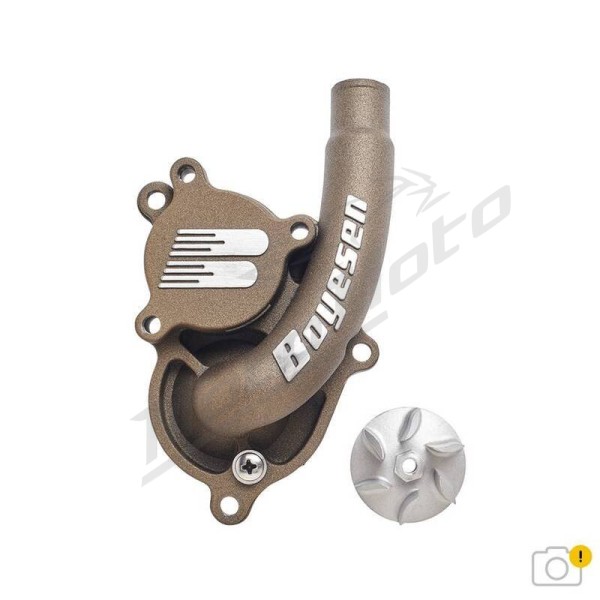 BOYESEN SuperCooler Water Pump Cover + Impeller Kit - Blue