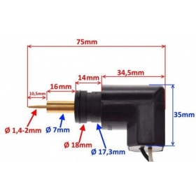 Pariebintojas elektrinis 7mm BENELLI / ITALJET / MALAGUTI / MBK YAMAHA 125-250cc 4T