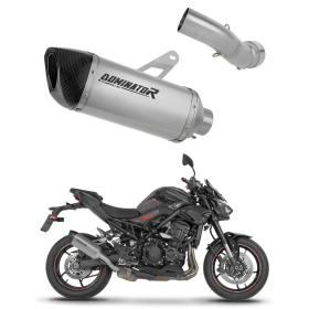 Kawasaki Z900 2025-2026 Dominator Exhaust Silencer Muffler Titanium HP6 + dB killer