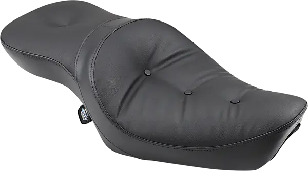 DRAG SPECIALTIES SEATS Low-Profile Double Bucket  2-Up Vinyl Seat Harley Davidson XL / XLH / XLS / XLX / XR 883-1200cc 82-03
