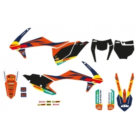 BLACKBIRD Replica KTM Factory 23 Graphic Kit KTM SX/EXC/EXC-F/SX-F 125-500cc 2019-2023