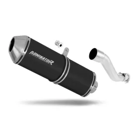 Yamaha XT 600 TENERE 1987-1989 Exhaust Silencer Muffler OVR BLACK + dB killer