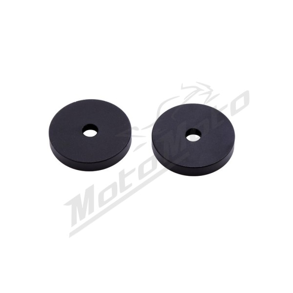 HIGHSIDER pro Handlebar Adapter Black For Aprilia / Moto Guzzi 85-1200cc 01-23 2pc.