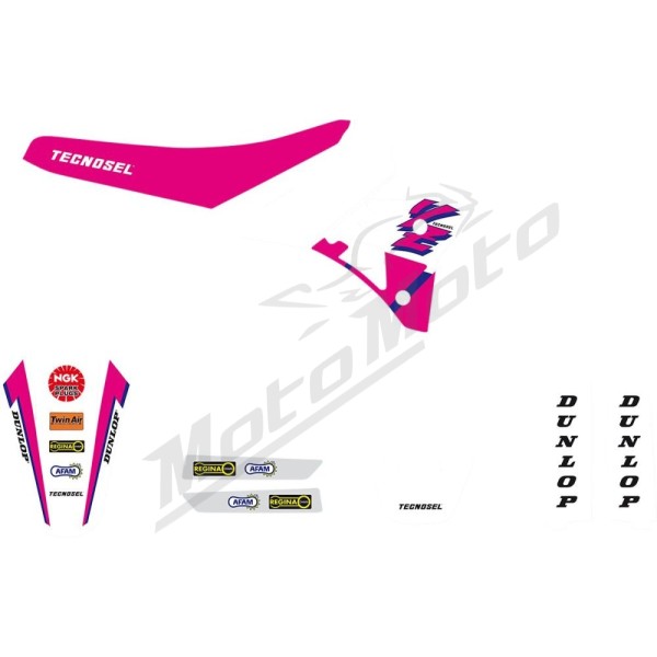 TECNOSEL Graphics KIT Yamaha YZ 125-250cc 91-92
