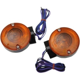 DRAG SPECIALTIES Turn Signals Harley Davidson FLHR / FLHRC / FLHRCI / FLHRI / FLHRS / FLHS 1340-1690cc 83-15