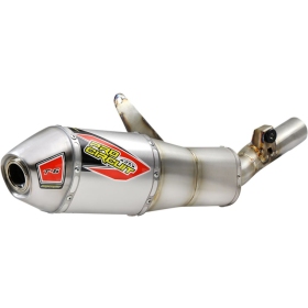 PRO CIRCUIT T-6 Silencers Stainless Steel/Aluminum Honda CRF 450R 21-24