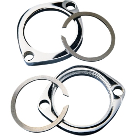 DRAG SPECIALTIES Exhaust Flange Kit Harley Davidson FLD / FLHR / FLHRC / FLHRSE / FLHRXS 1584-1868cc 07-17