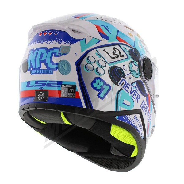 Kids Full Face Helmet LS2 FF812 KID NEXT LEVEL