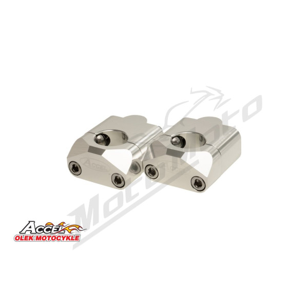 Accel handlebar raisers 2pcs. 28.6mm