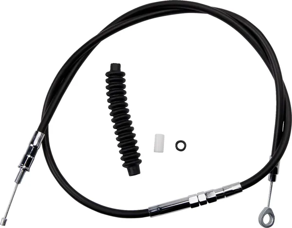 DRAG SPECIALTIES High-Efficiency Black Vinyl Clutch Cable Harley Davidson XL / XLH 883-1200cc 86-03