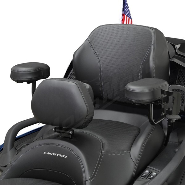 SHOW CHROME Deluxe Passenger Armrest CAN AM SPYDER 1330 21-22