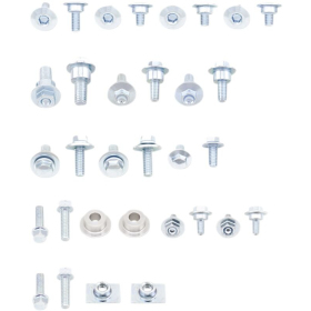 UFO Full Plastic Fastener Kit Honda CRF 250-450cc 13-18