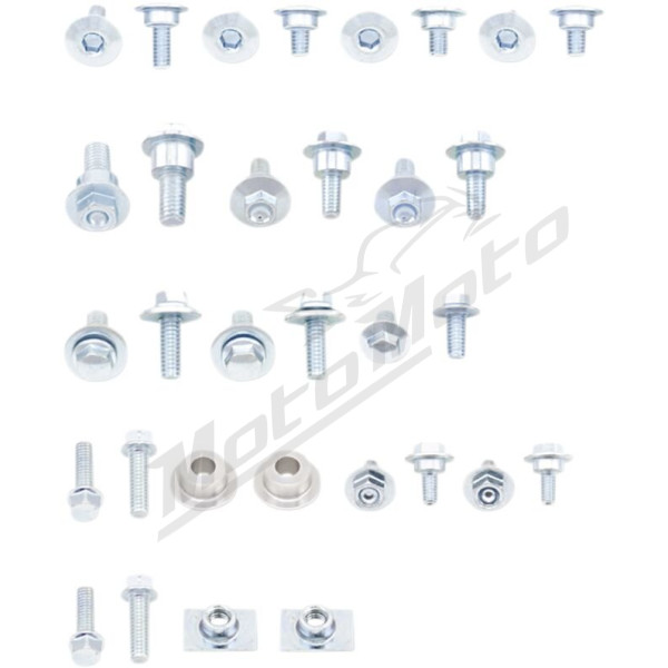UFO Full Plastic Fastener Kit Honda CRF 250-450cc 13-18