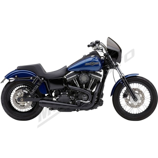COBRA El Diablo 2:1 Exhaust System Harley Davidson  FXD / FXDB / FXDC / FXDF / FXDL / FXDWG 1450-1800cc 06-11