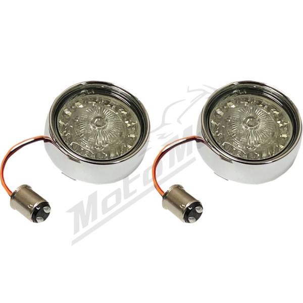 CUSTOM DYNAMICS Turn Signal Insert Harley Davidson FLFB / FLFBS / FLHRXS / FLHX 1584-1977cc 07-24