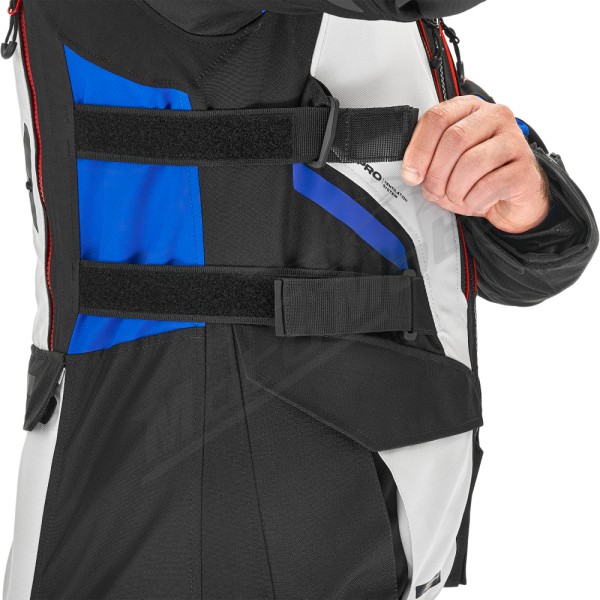 Shima DUNE MEN Textile Jacket Black/White/Blue