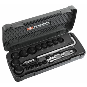 FACOM Hollow Punch Set Tip Holder and Compas Ø3 to 30mm