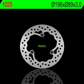 NG BRAKES 1025 priekinis fiksuotas stabdžių diskas GAS GAS / HUSQVARNA / KTM 