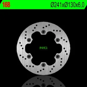 NG BRAKES Rear Fixed Brake Disc 241mm Kawasaki GPX 400-600cc 87-96