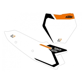 BLACKBIRD KTM grafinė numerio lentelė KTM SX/SXF 125-450cc 2023-2025