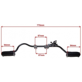 Driver footrest ROMET VIA CITY