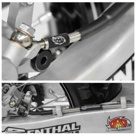 MOTO-MASTER Stainless Steel Rear Brake Line Gas Gas / Husqvarna / KTM 65 23-26 